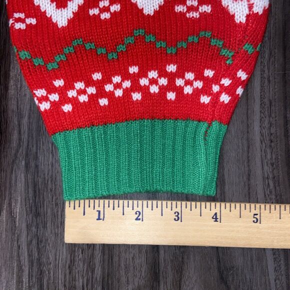 JOYIN Santat's Favorite Ho! Ugly Sweater Built-in Light Bulbs XL NWOT - Picture 10 of 16
